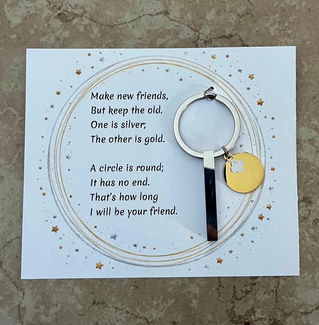 Make New Friends but Keep the Old Scout Key Chain (NEW ITEM FOR 2026!)