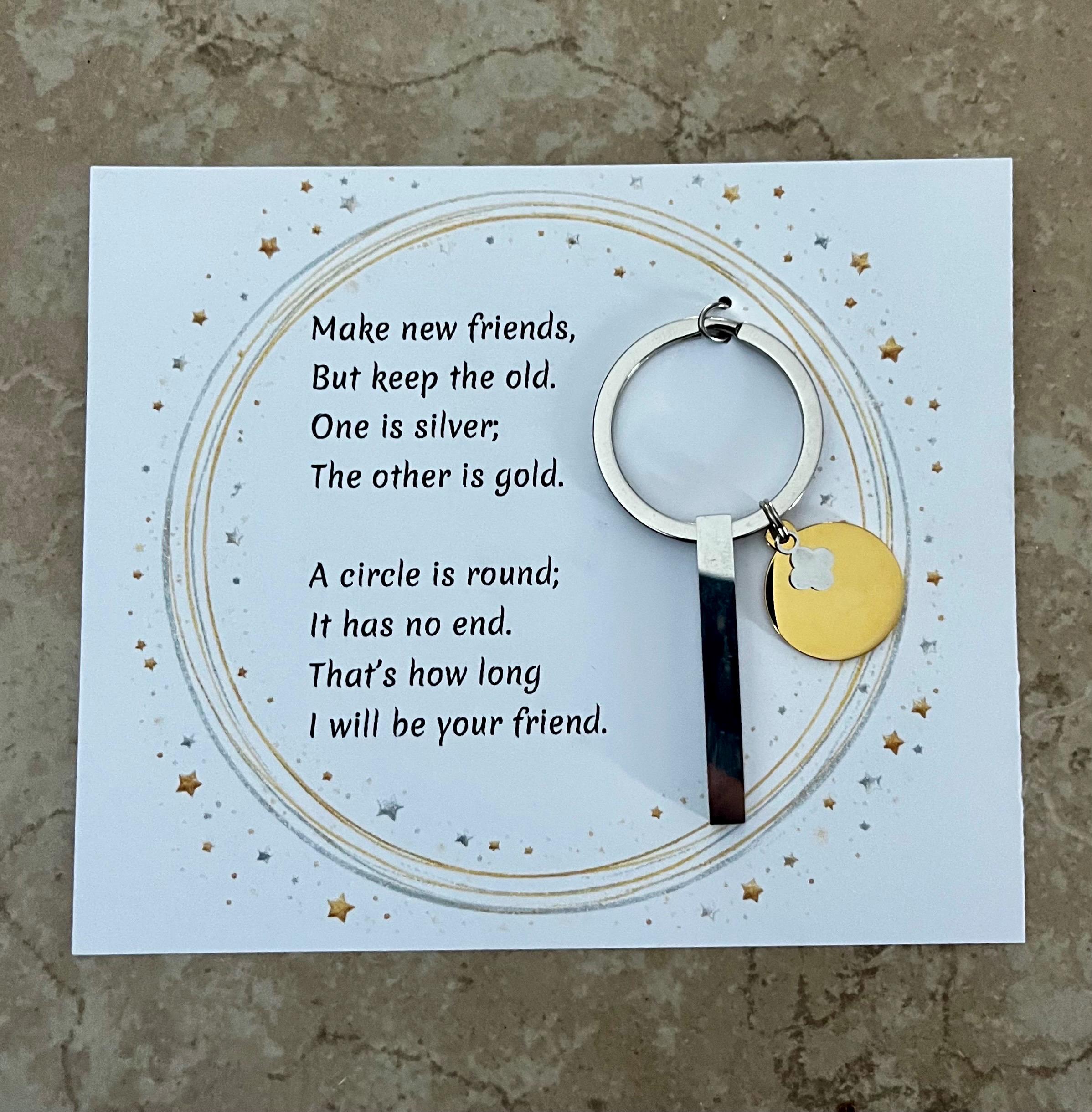 Make New Friends but Keep the Old Scout Key Chain (NEW ITEM FOR 2026!)