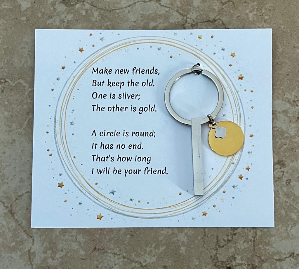 Make New Friends but Keep the Old Scout Key Chain (NEW ITEM FOR 2026!)