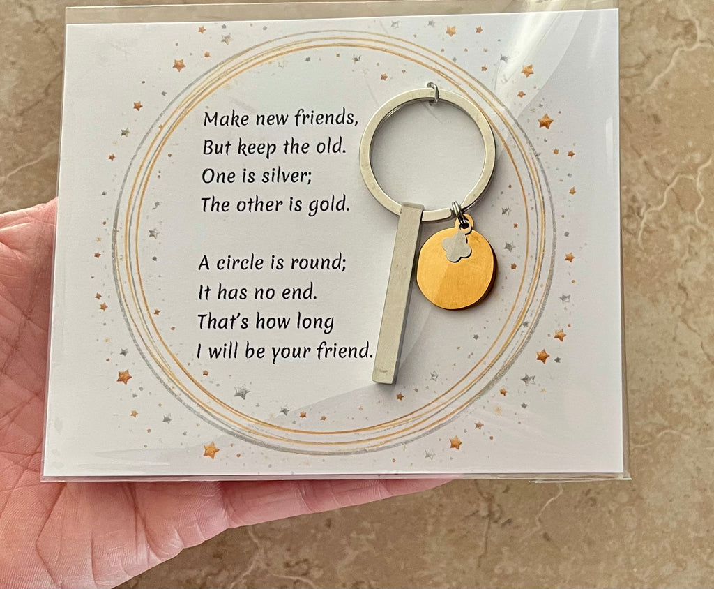 Make New Friends but Keep the Old Scout Key Chain (NEW ITEM FOR 2026!)