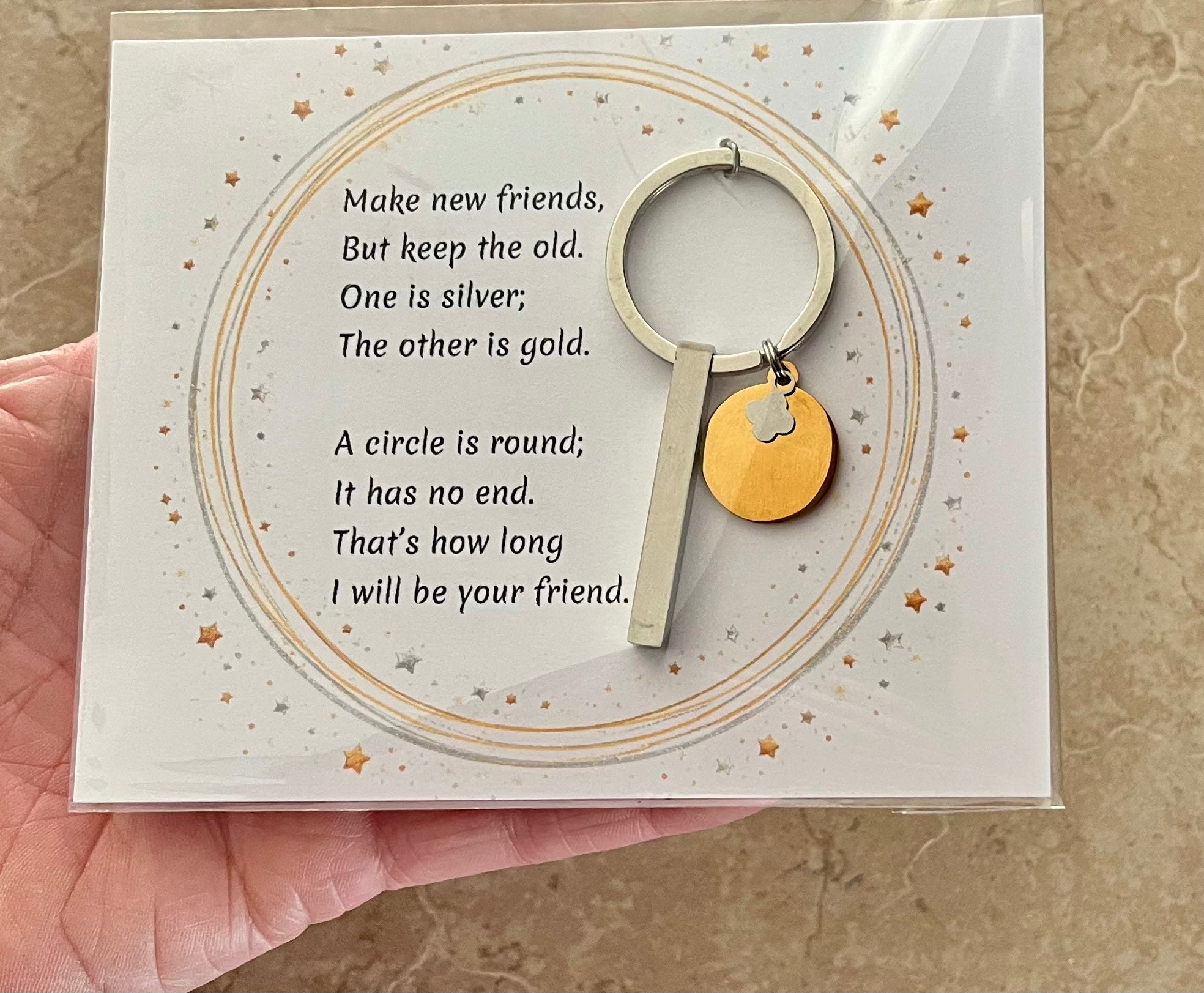 Make New Friends but Keep the Old Scout Key Chain (NEW ITEM FOR 2026!)