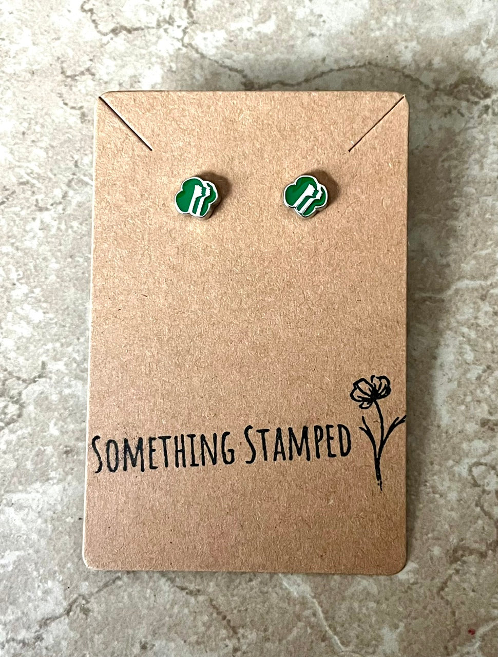 Girl Scout Stud Earrings