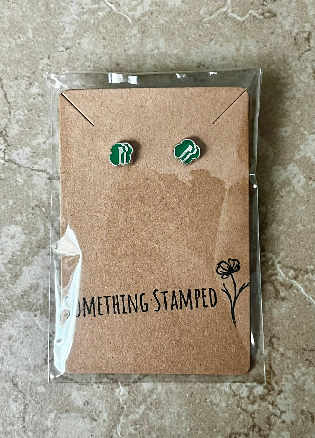 Girl Scout Stud Earrings